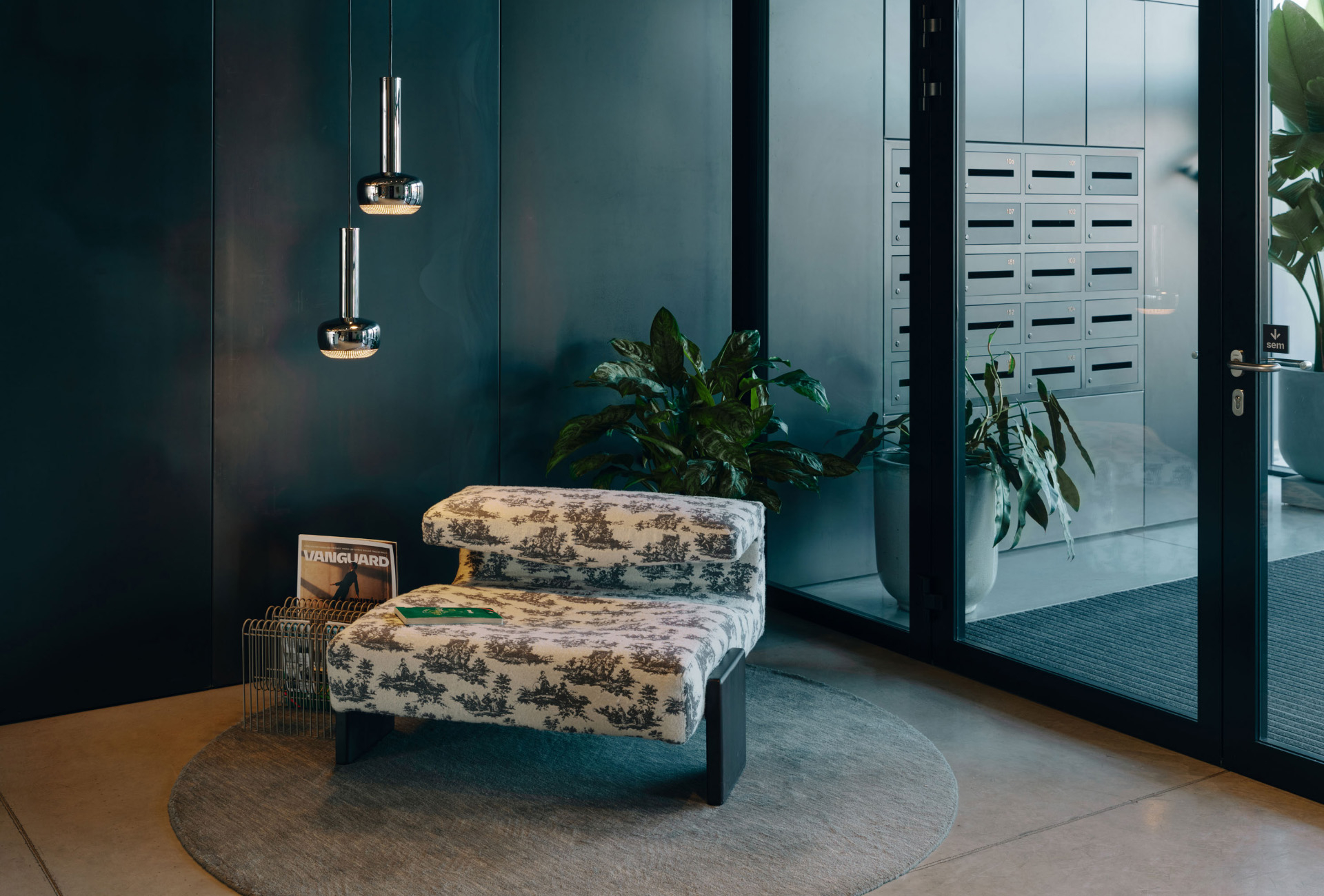 Vanguard reception and lobby — 1